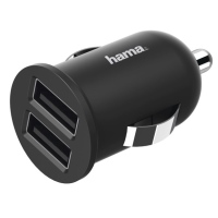 Ladegerät für Zigarettenanzünder 2xUSB-A Hama