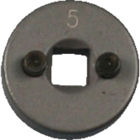 Bremskolbenadapter "5"