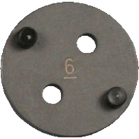 Bremskolbenadapter "6"