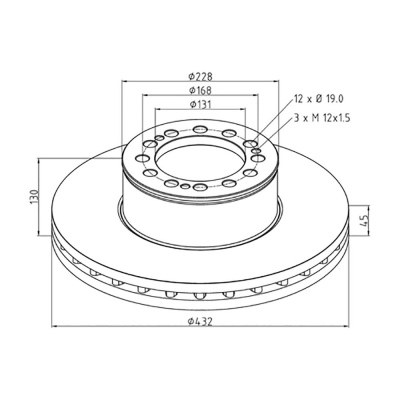 Bremsscheibe für MAN TGA_1