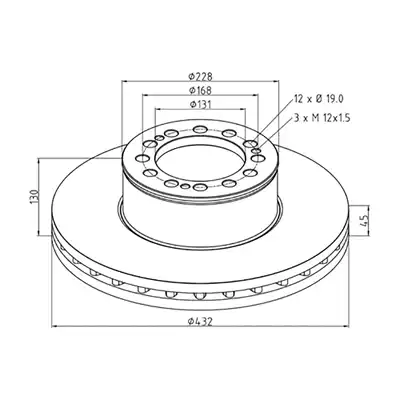 Bremsscheibe für MAN TGA_1