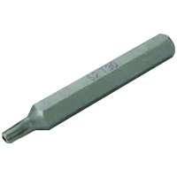 Embout de vissage, 10 mm, T10 avec trou, long