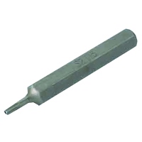 Embout de vissage, 10 mm, T15 avec trou, long