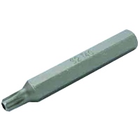 Embout de vissage, 10 mm, T40 avec trou, long