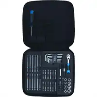 Set di inserti, universale, 1/4", 62 pezzi