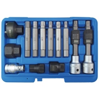 Kit di prese per alternatori 1/2", 12 pezzi