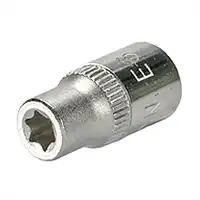 Douille, 1/4", E6
