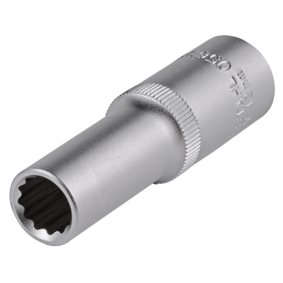 Douille, 1/2", douze pans, 12 mm, profond_0