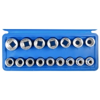 Set di chiavi a bussola, 1/2", poligonale 8-24 mm