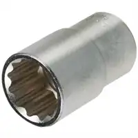 Douille, 1/2", douze pans, 15 mm