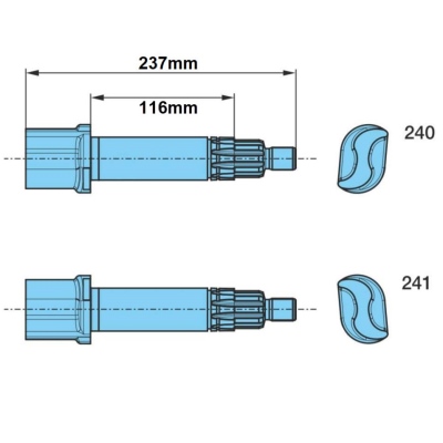 Bremsnockenwelle links BPW_1