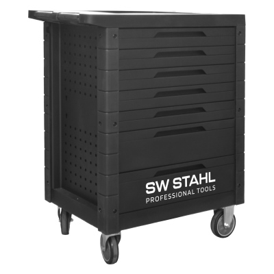 Carrello da officina TT401, nero, vuoto_1