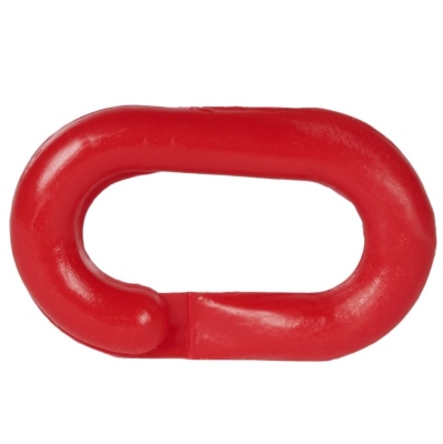 Maillon de connexion en plastique, 8 mm, rouge_0