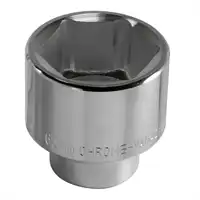 Embout de clé à douille, 1", 65 mm