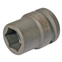 IMPACT-Steckschlüsseleinsatz, 1/2", 17 mm, kurz