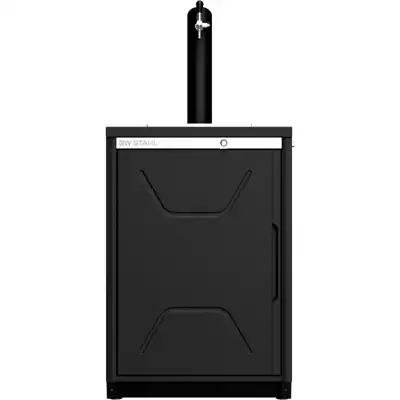 Armoire basse avec support pour tireuse à bière_0