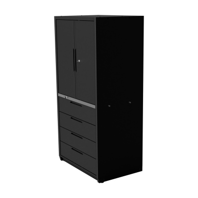 Armoire haute avec 4 tiroirs, 2 portes et 3 étagè_1
