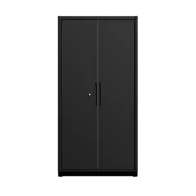 Armoire haute avec 2 portes et 5 étagères_0
