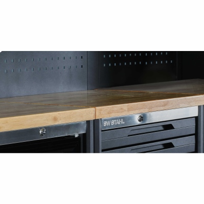 Plan de travail en bois avec accessoires, 700 mm_0