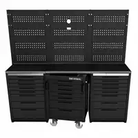 Plan de travail acier inox noir -insert pour TT400