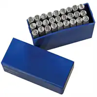 Poinçons à lettres, 6 mm