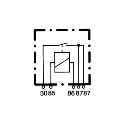 Relais 24V 2x10A BOSCH_2