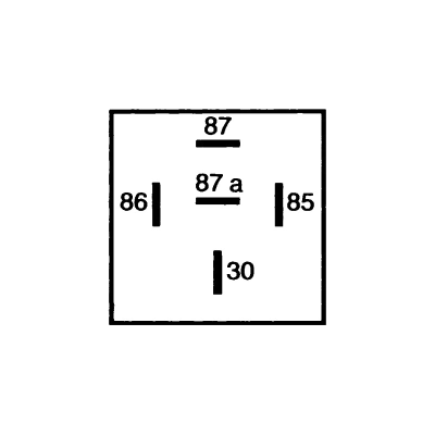 Relais avec support 24V10/20A BOSCH_1