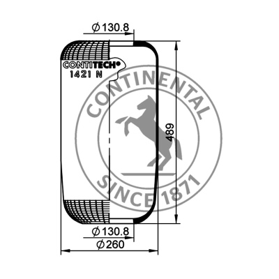 Rollbalg ohne Metall, CONTI_0