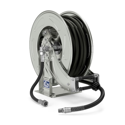 Enrouleur de tuyau inox Midi+, longueur 20m_0
