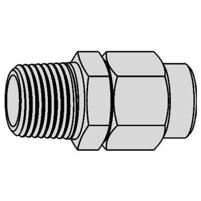 Adapter Stream-Line 6.5x10mm / R ¼"AG_1