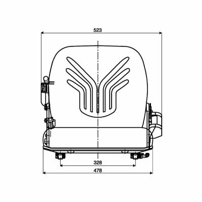 Sedile per autista per carrello elevatore GRAMMER_1