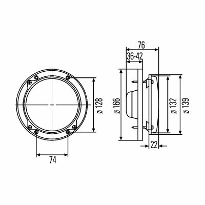 Projecteur principal M133 12V_1