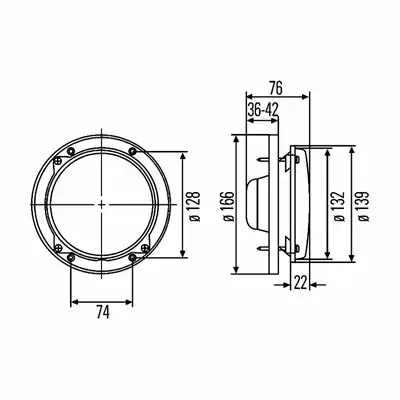 Projecteur principal M133 12V_1