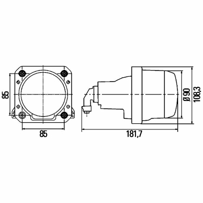 Projecteur principal Performance 12V_1