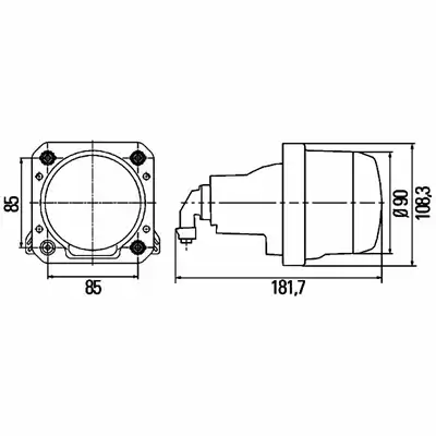 Projecteur principal Performance 12V_1