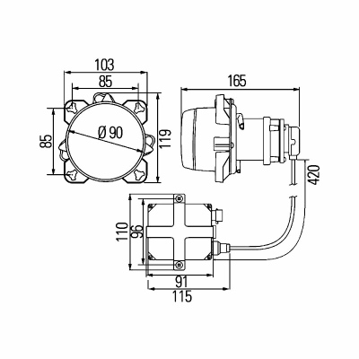 Optique, projecteur principal_1