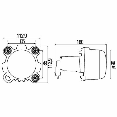 Projecteur principal Performance 24V_1