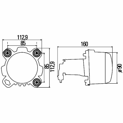 Projecteur principal Performance 12V_2