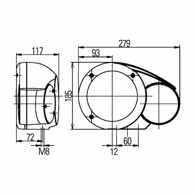 Faro Principale Combi 133 24V_1