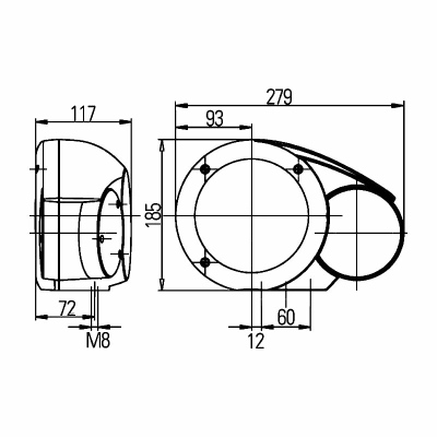 Faro Principale Combi 133 24V_1