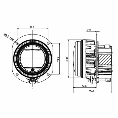 Fernscheinwerfer Performance L4060 12/24V_1