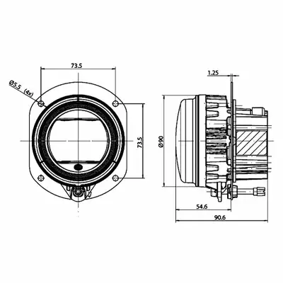 Projecteur longue portée Performance L4060 12/24V_1