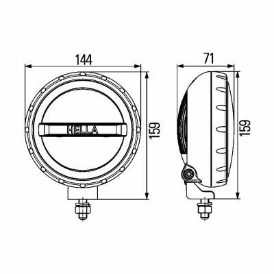 LED-Fernscheinwerfer Comet 200 12V_5