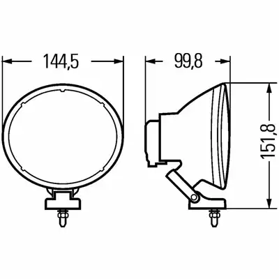 Projecteur longue portée Comet 200 12V_1