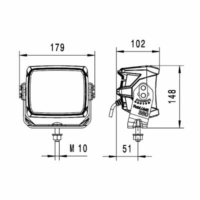 Faro di profondità RokLUME 380N 24V_1