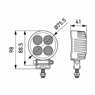 Faro da lavoro Valuefit TR1700 12/24V_6