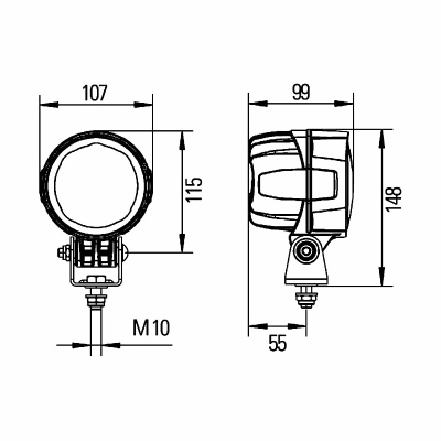 Faro da lavoro Modul 90 12/24V_3