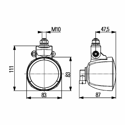 Projecteur de travail Modul 70 12V_2