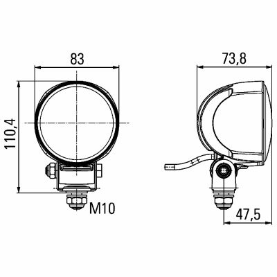 Projecteur de travail Modul 70 Gen. III 12/24V_1