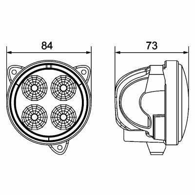 Faro da lavoro Modul 70 Gen. III 12/24V_2